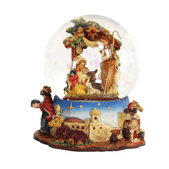 Musical SnowGlobe, Nativity Scene