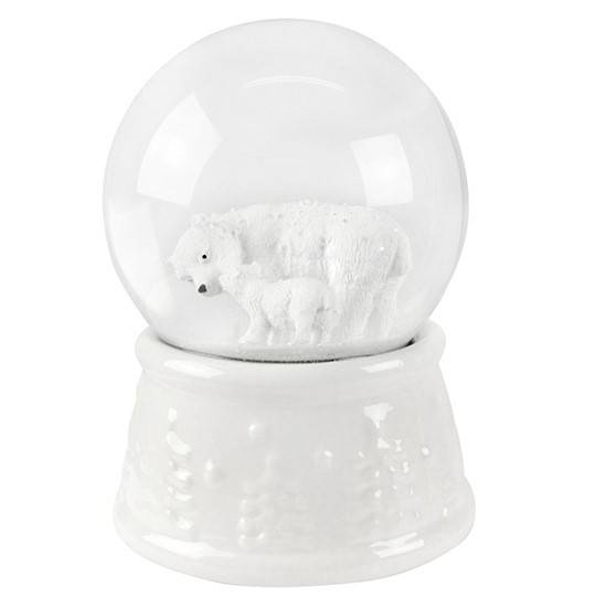 Musical SnowGlobe Polar Bear