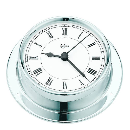 BM Marine Tempo Chrome, Clock, Thermometer & Hygrometer. Set 3