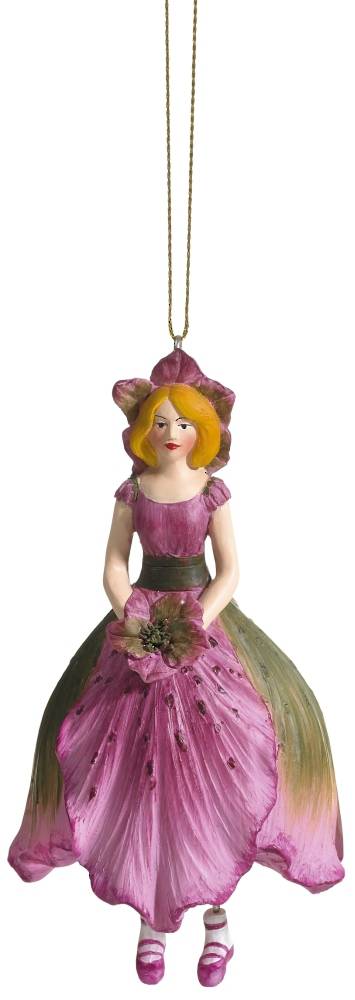 Hanging Flower Girl Christian Rose Old Rose 11cm