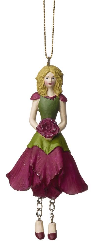 Hanging Flower Girl Azalea Dk Mauve 10cm