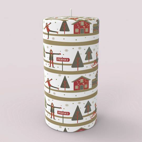 Ice Dancing Candle