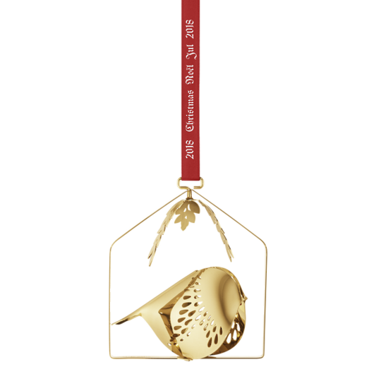 Georg Jensen Annual Christmas Ornament 2018, Bird