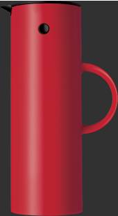 Stelton Vacuum Jug, Red