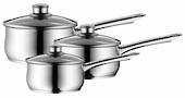 WMF Diadem Plus 3pce Saucepan Set