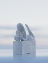 Royal Copenhagen Christel Zodiac Aquarius Figurine