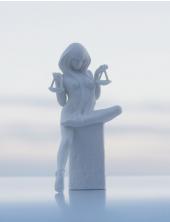 Royal Copenhagen Christel Zodiac Libra Figurine