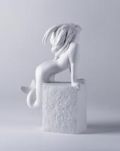 Royal Copenhagen Christel Zodiac Capricorn Figurine
