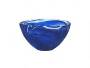 Kosta Boda Contrast Blue Bowl, Small