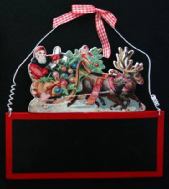 Christmas Chalkboard 22x18cm