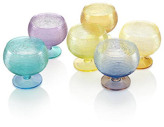 MultiColour Ice Cream Bowls