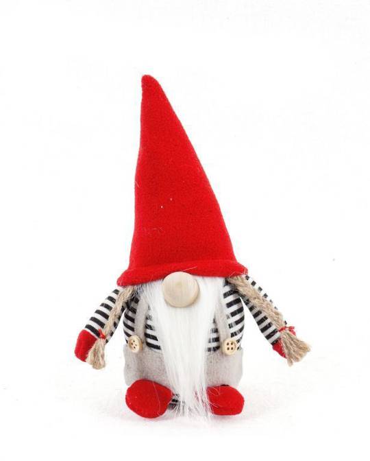 Santa in Thermals with Platted Beard