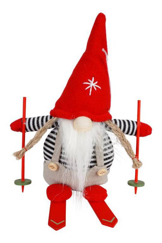 Alexis the Santa with Skis
