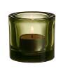 iittala Kivi Candle Holder Moss Green, 6cm