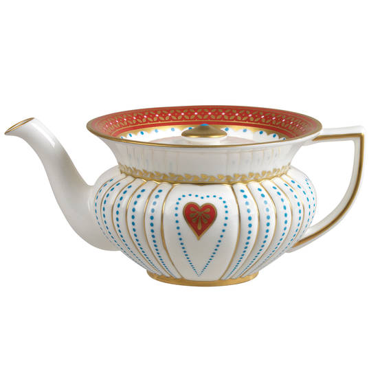 Queen of Hearts TeaPot