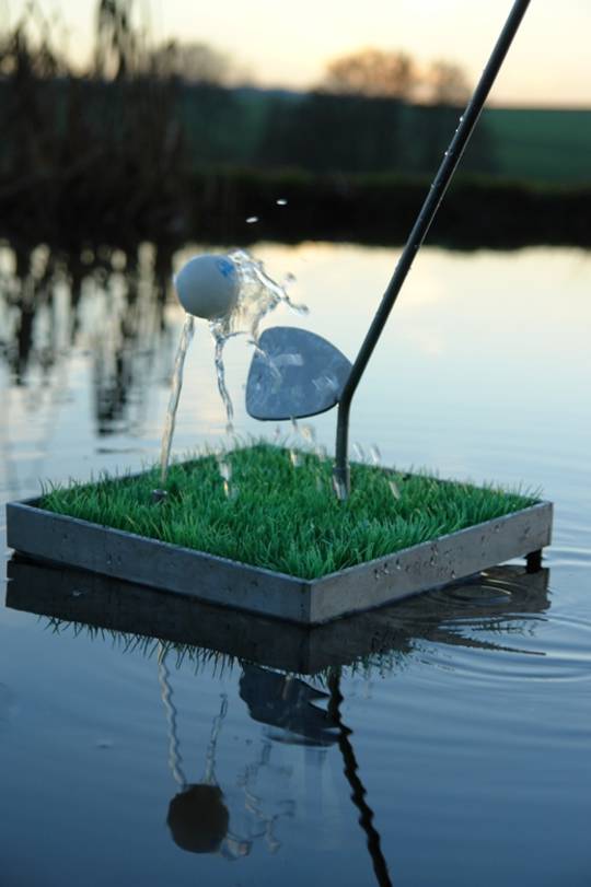 Water Hazard, Garden Water Feature