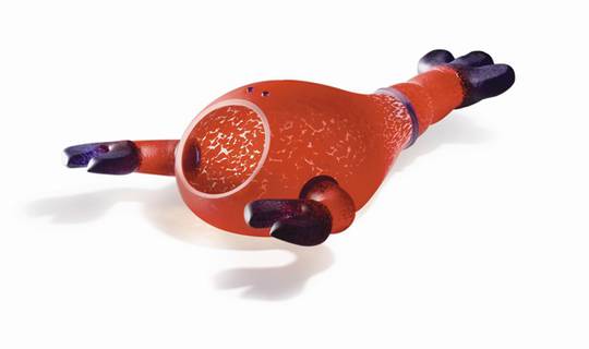 ArtGlass Lorry the Lobster
