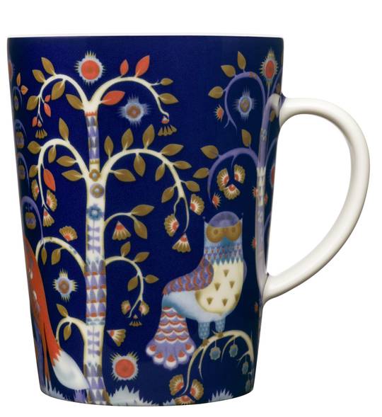 Taika Blue Owl Mug