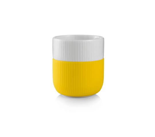 Royal Copenhagen Mug w/Silicon Sleeve, Yellow