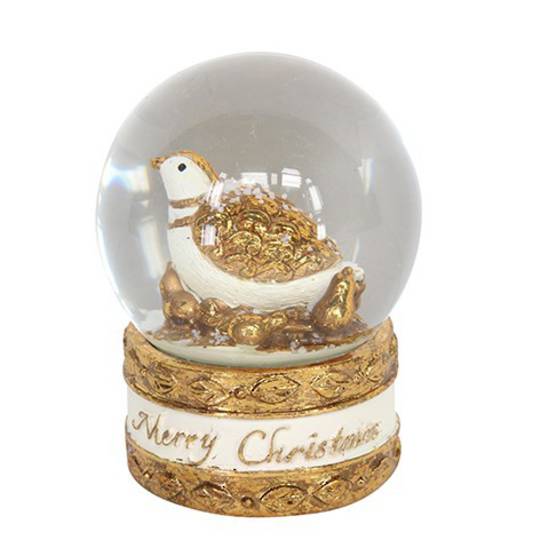 Mini Snow Globe, Partridge in Pear Tree