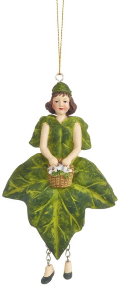 Hanging Flower Girl Ivy Green 13cm