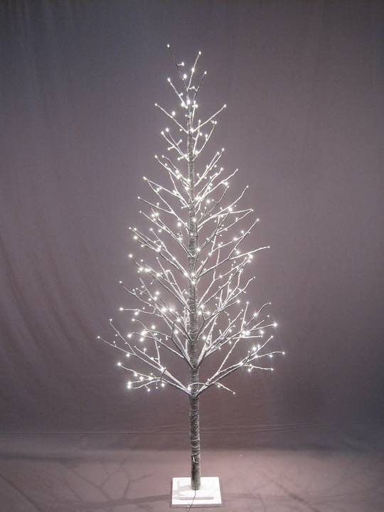 Snow Covered Twig Tree 2.1mtr with LED Lights