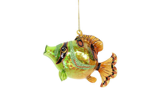 Glass Painted Blowfish
