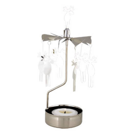 Rotary Candle Holder Moose