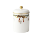 Starfluted Christmas Canister