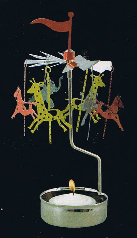 Rotary Candle Holder Carousel