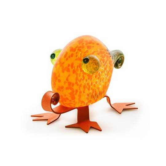 Artglass Fizzy Lizzy Object Orange